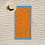 Mijölnir Toalla de Playa Zebra - Naranja